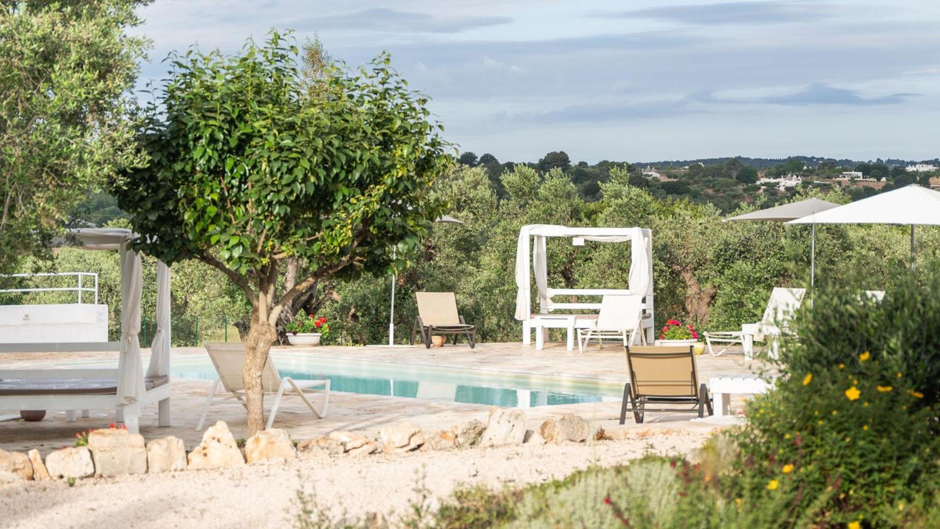 לינה וארוחת בוקר אוסטוני Petranima Wellness In Trulli מראה חיצוני תמונה